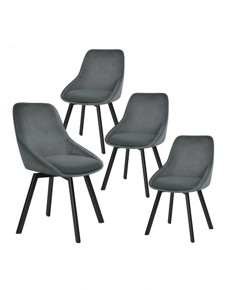 Dining Chairs in Grey image 1
