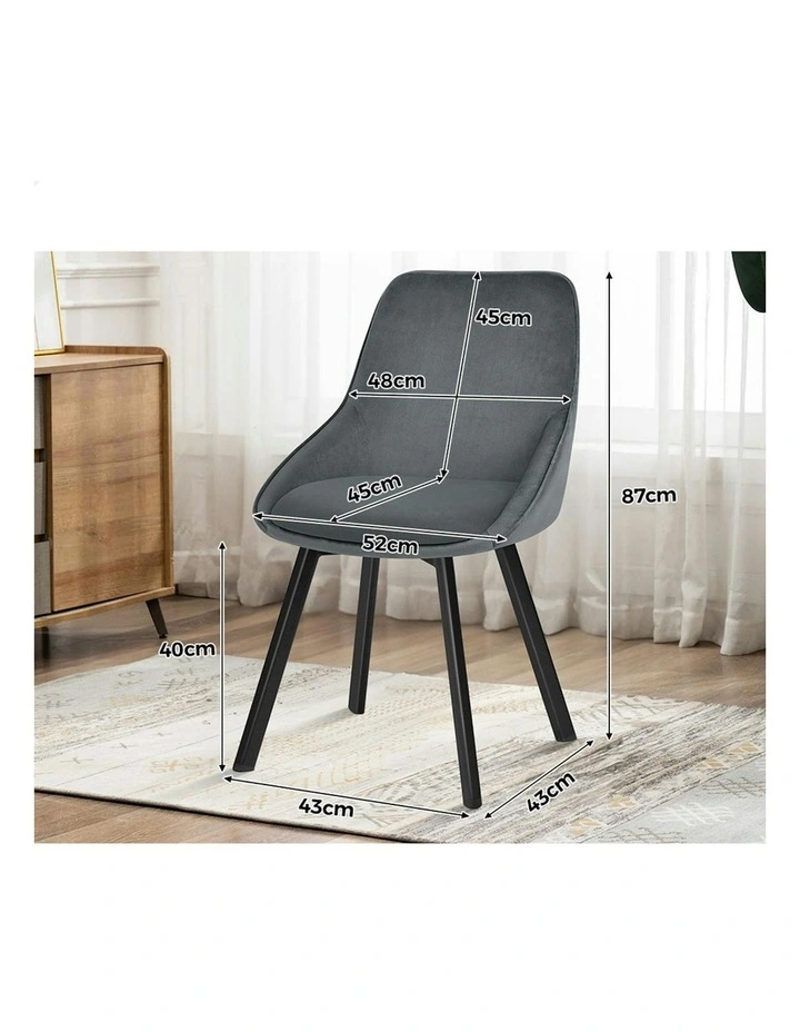 Dining Chairs in Grey image 6