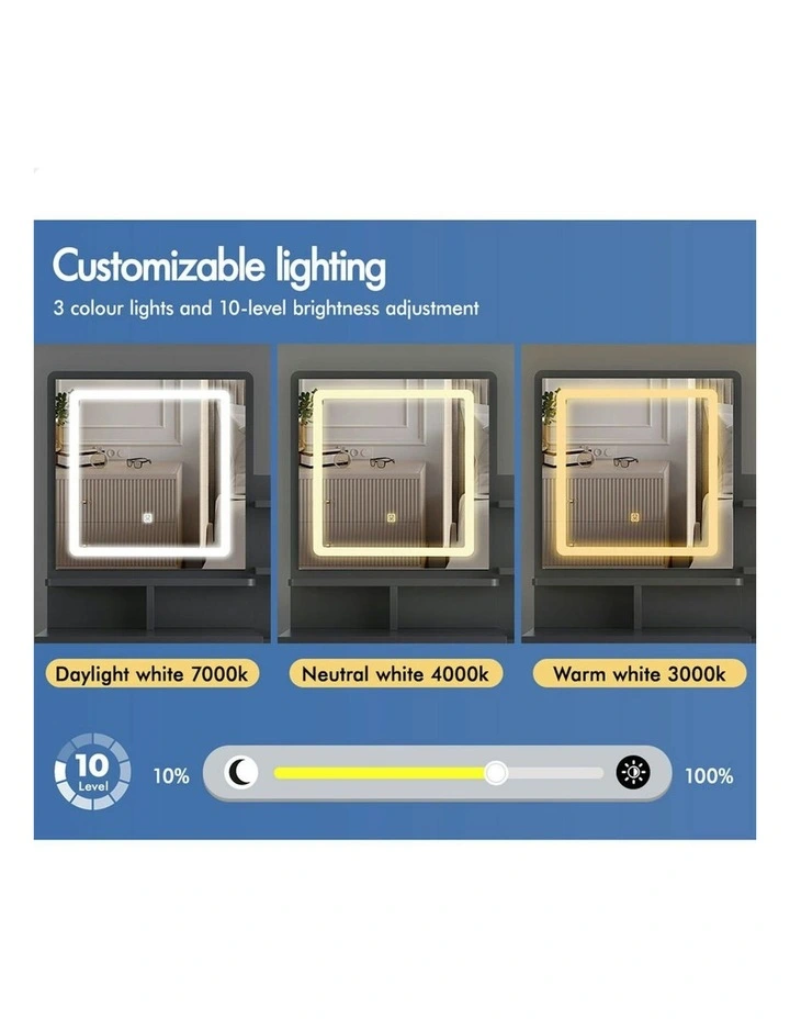 Dressing Table Set in Black image 3