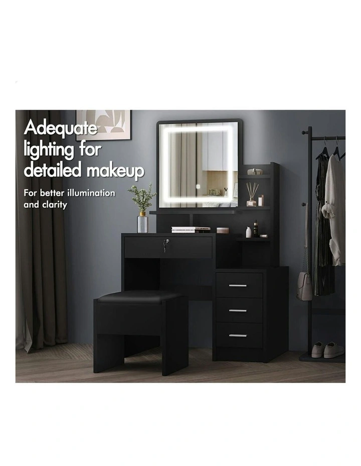 Dressing Table Set in Black image 4
