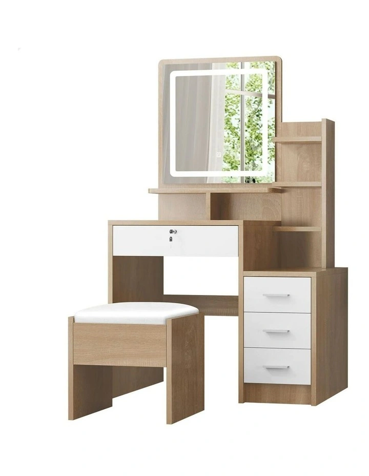Dressing Table And Stool Set in Multi image 1