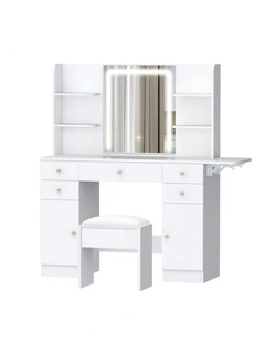 Dressing Table Set in White