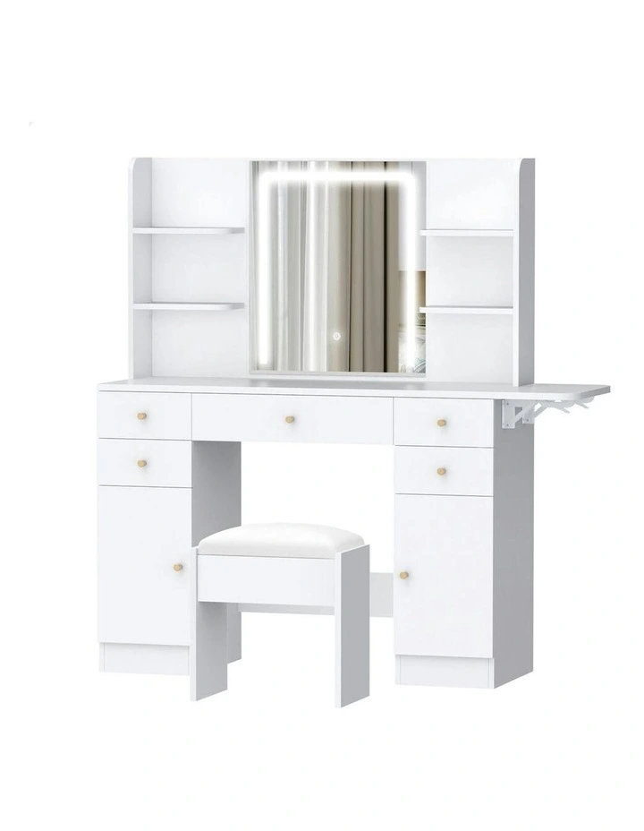 Dressing Table Set in White image 1