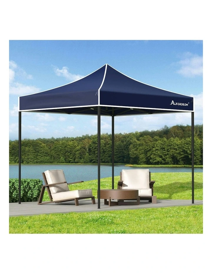 Gazebo Oxford Folding Tent 3x3m in Navy image 2