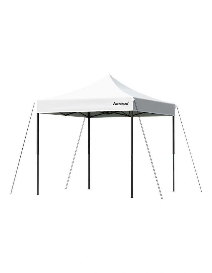 Gazebo Pop Up Marquee 600D Oxford Folding Tent 3x3m in White image 1