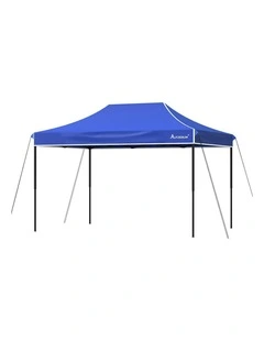 Gazebo Pop Up Marquee Folding Tent 4.5x3m in Blue
