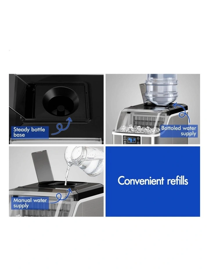 Commercial Ice Maker Machine 3.7L in Silver image 7
