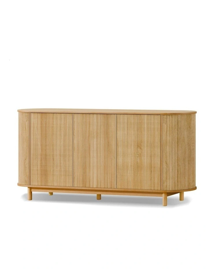 Buffet Hallway Doors Sideboard Cabinet in Beige image 1