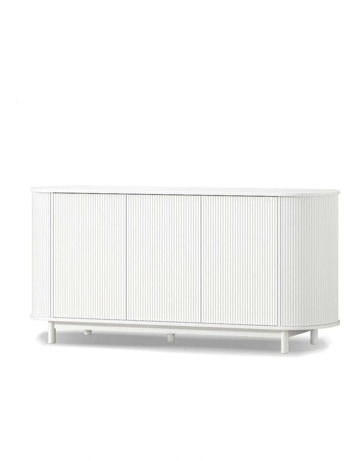 Buffet Hallway Table Sideboard Cabinet in White image 1