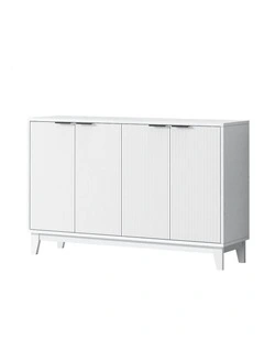 Buffet Hallway Sideboard Storage Cabinet in White