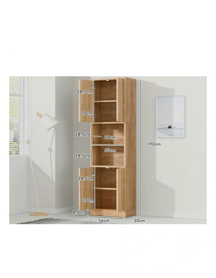 Buffet Sideboard Storage Cabinet 190cm in Wood image 6