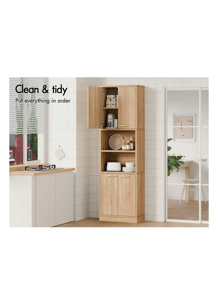 Buffet Sideboard Storage Cabinet 190cm in Wood image 7