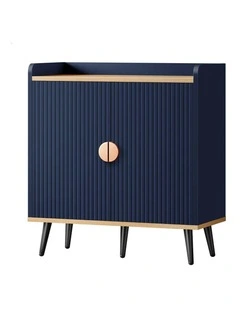 Buffet Hallway Sideboard Cabinet Storage in Blue