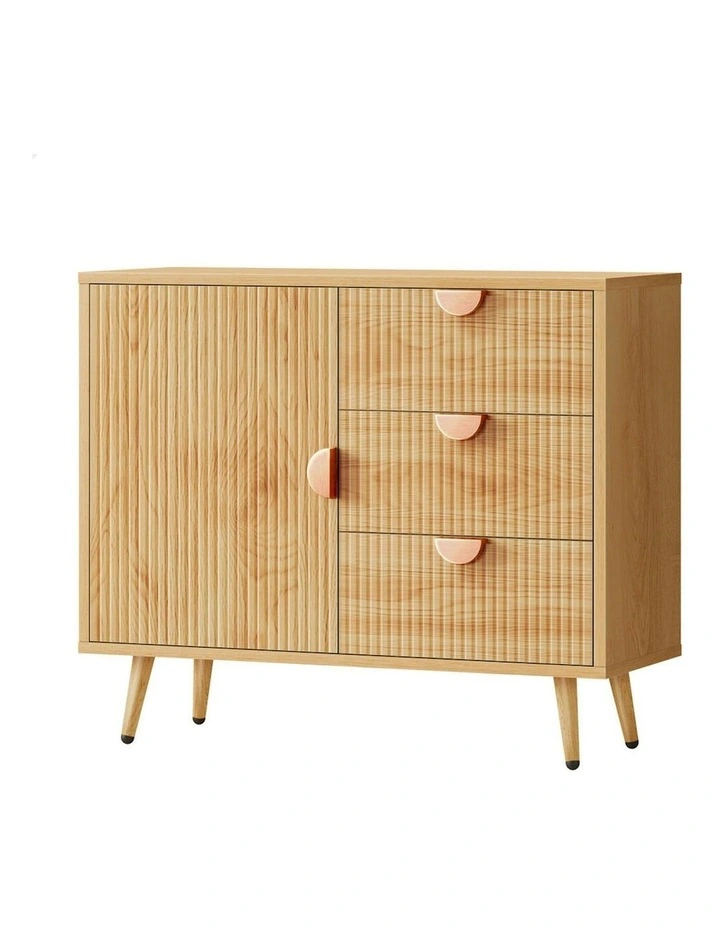 Buffet Sideboard Storage Cabinet in Wood image 1