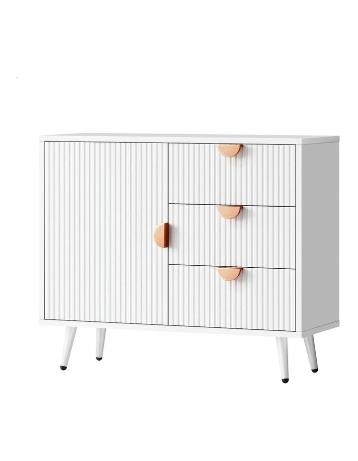 Buffet Sideboard Storage Cabinet in White image 1