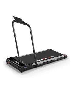 Incline Brushless Motor Foldable Treadmill Electric Walking Pad in Black