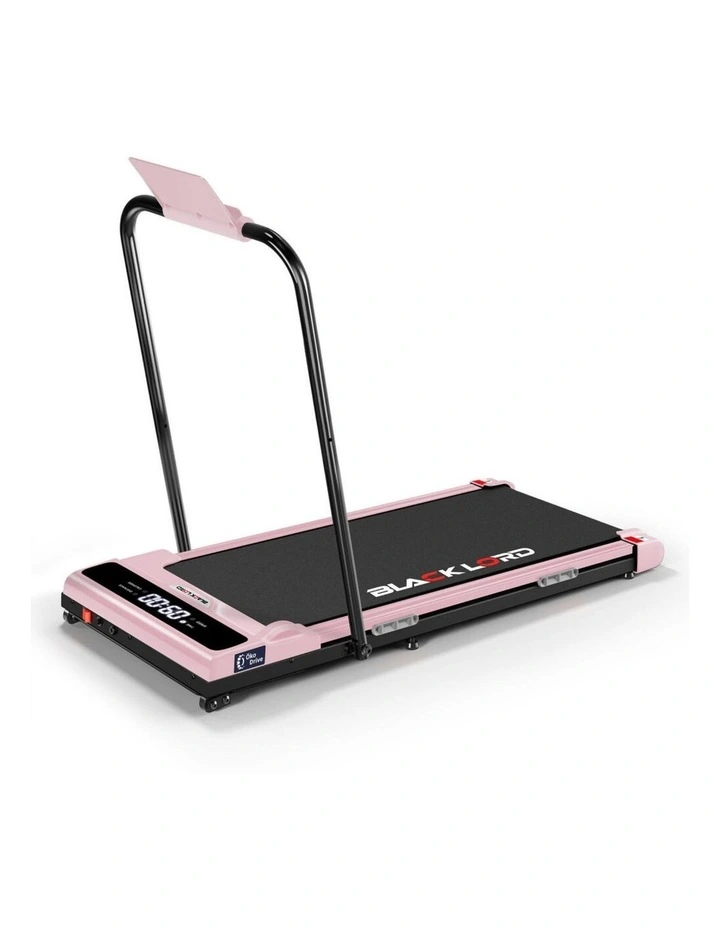 Treadmill Electric Walking Pad Incline Brushless Motor Foldable Pink image 1