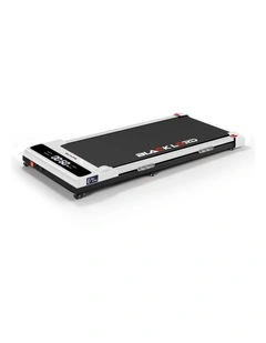 Incline Electric Walking Pad Treadmill in White