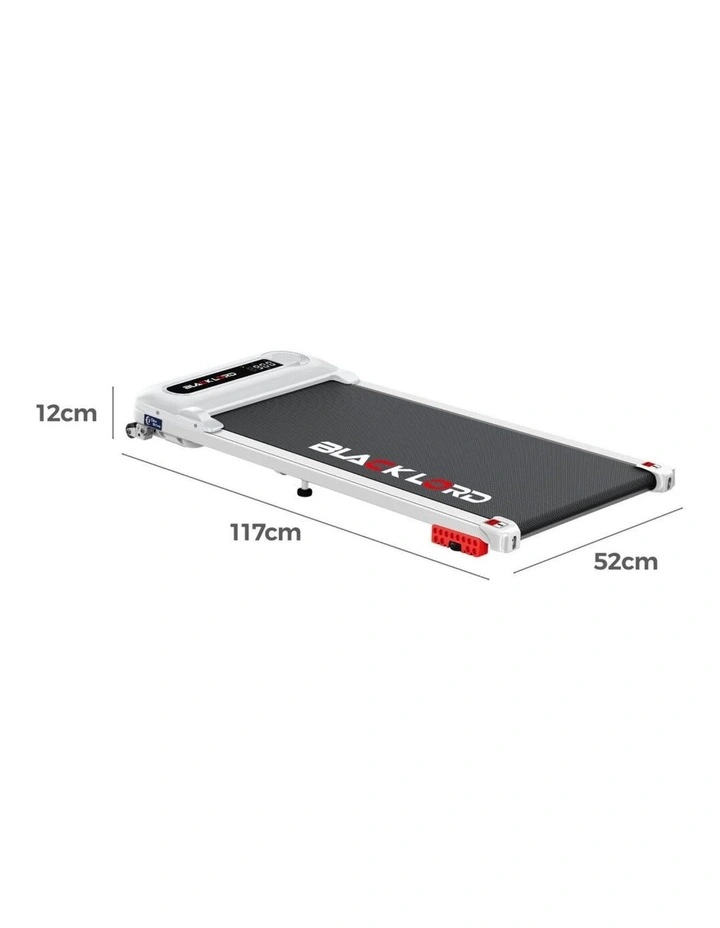 Treadmill Electric Walking Pad in White image 3