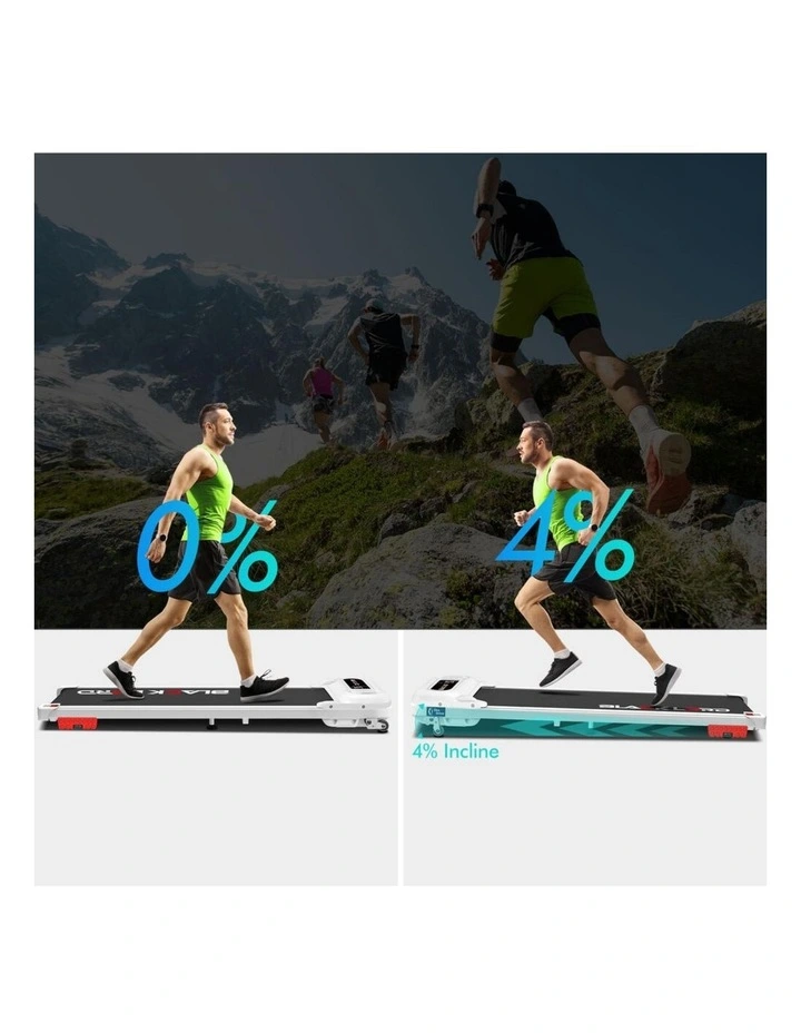 Treadmill Electric Walking Pad in White image 5