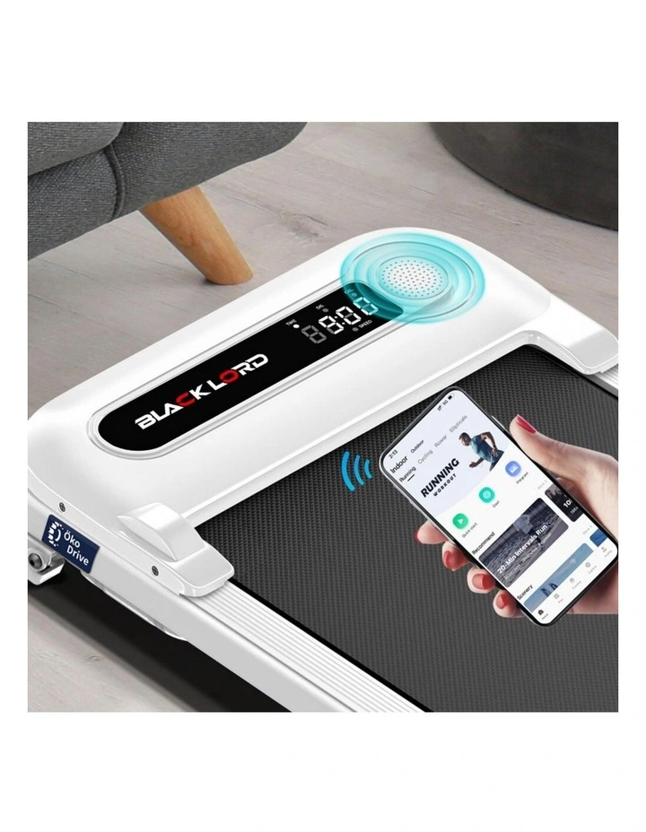 Treadmill Electric Walking Pad in White image 7