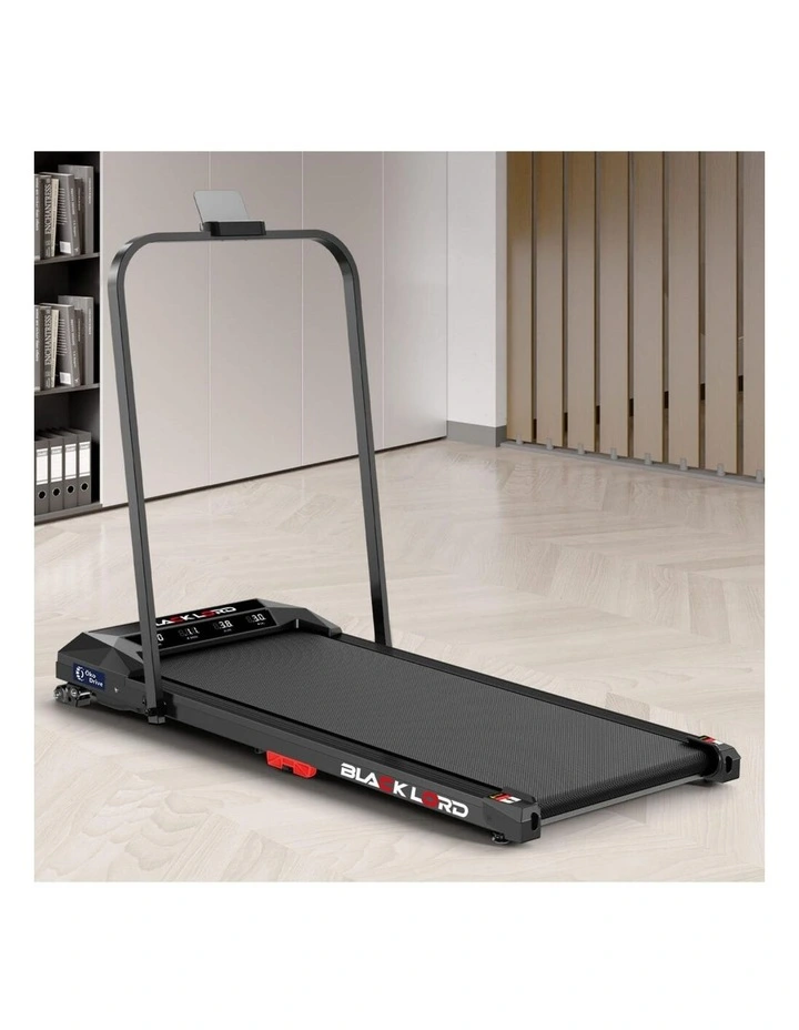 Foldable Treadmill Electric Walking Pad in Black image 5