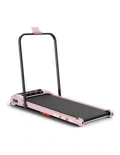 Foldable Treadmill Electric Walking Pad in Pink