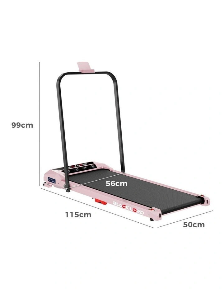 Foldable Treadmill Electric Walking Pad in Pink image 5