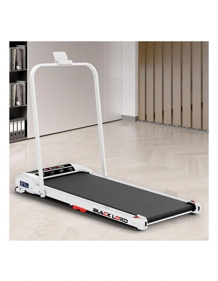 Foldable Treadmill Electric Walking Pad in White image 6
