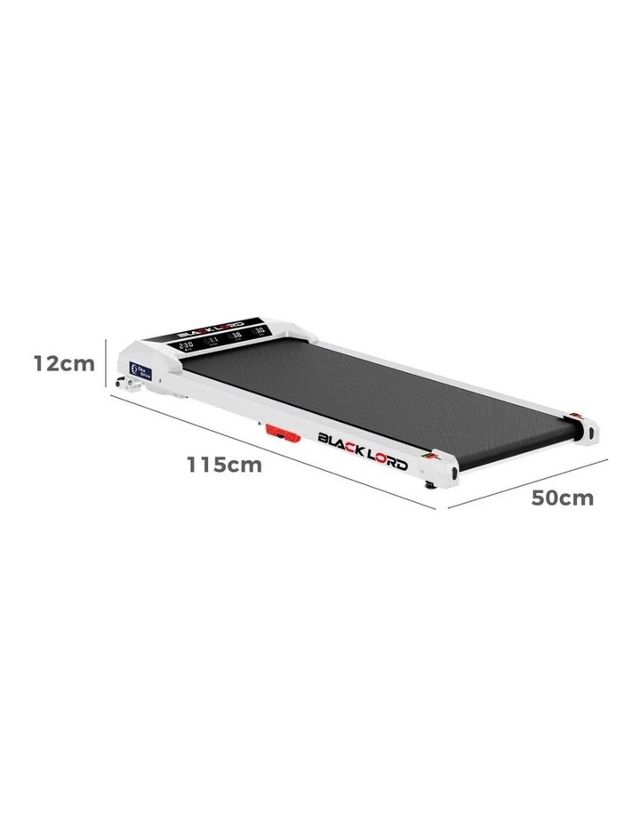 Treadmill Electric Walking Pad in White image 3