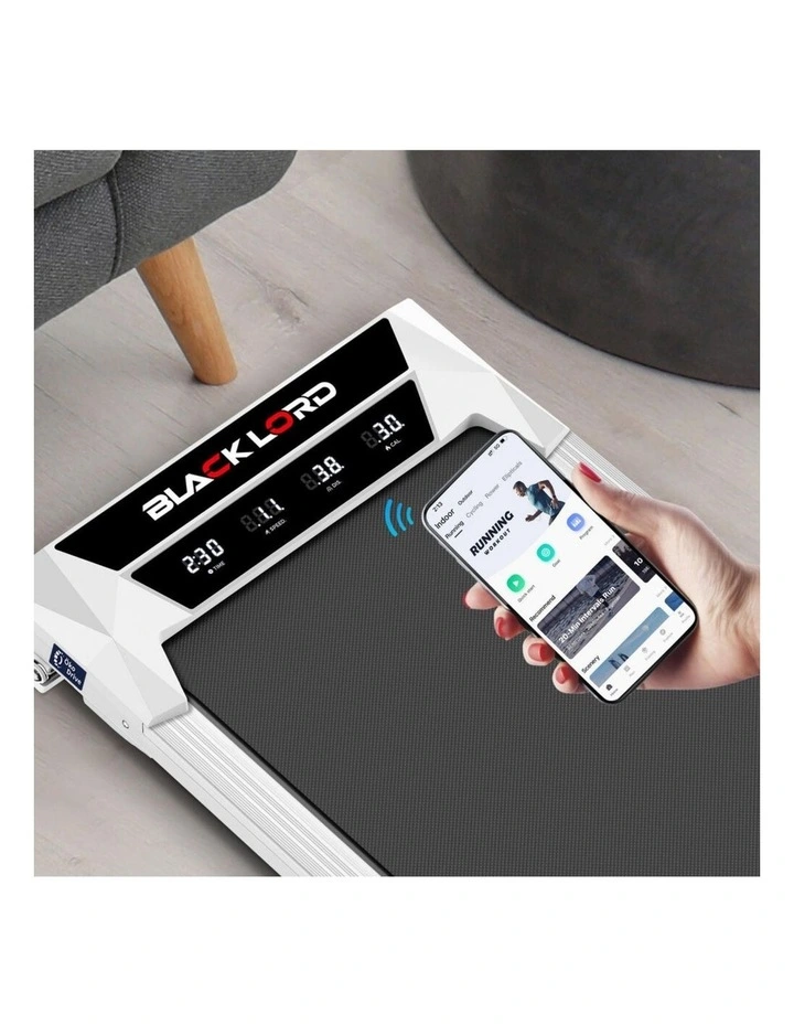 Treadmill Electric Walking Pad in White image 5