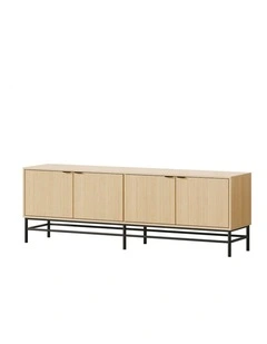 Entertainment Unit TV 4 Tiers Cabinet 180cm in Beige