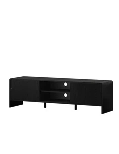 Entertainment Unit 150cm TV Cabinet in Black