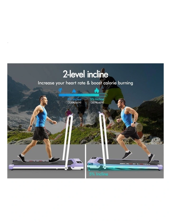 Incline Desk Electric Walking Pad Treadmill in Multi image 3