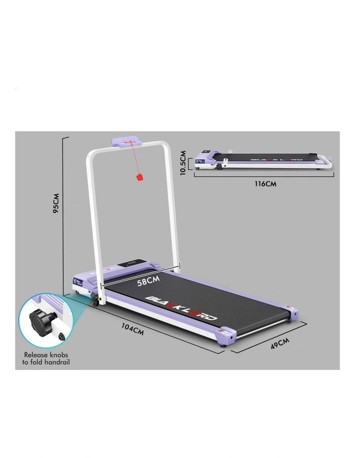 Incline Desk Electric Walking Pad Treadmill in Multi image 4