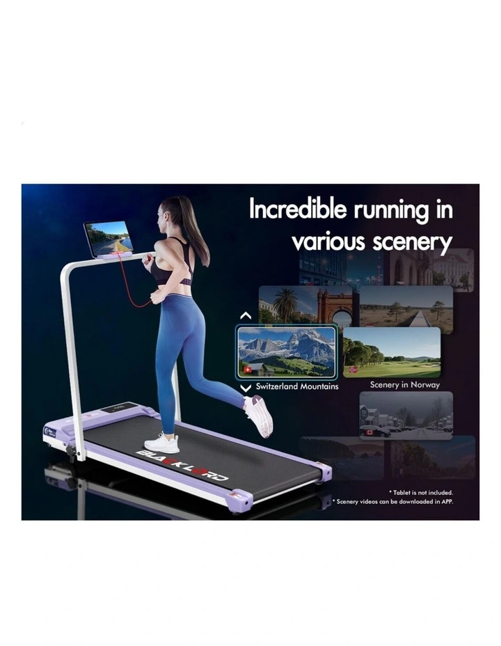 Incline Desk Electric Walking Pad Treadmill in Multi image 6