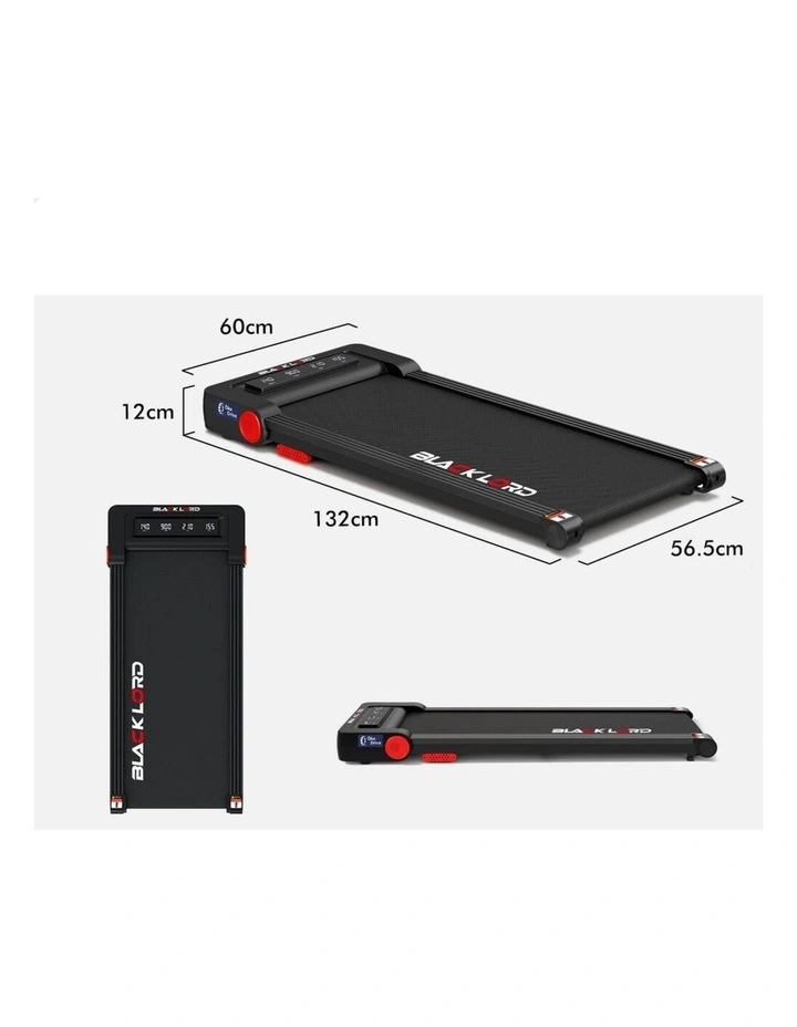 Under Desk Electric Walking Pad Treadmill 450mm Belt in Black image 6