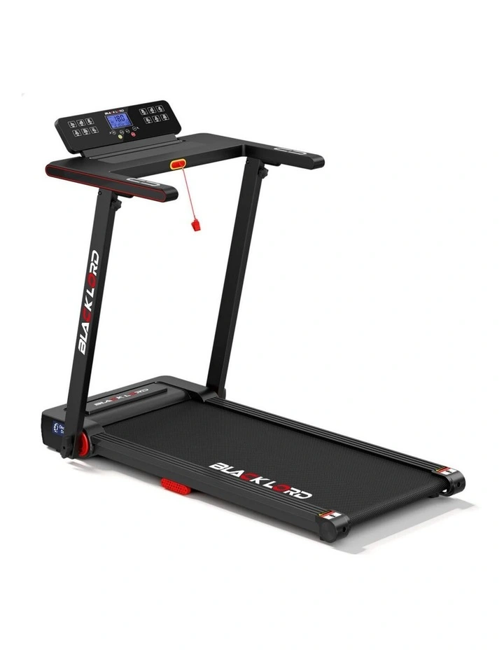Foldable Electric Walking Pad Treadmill 450mm in Black image 1