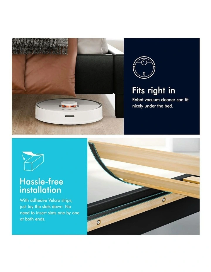 Single Size Bed Frame in Black image 4