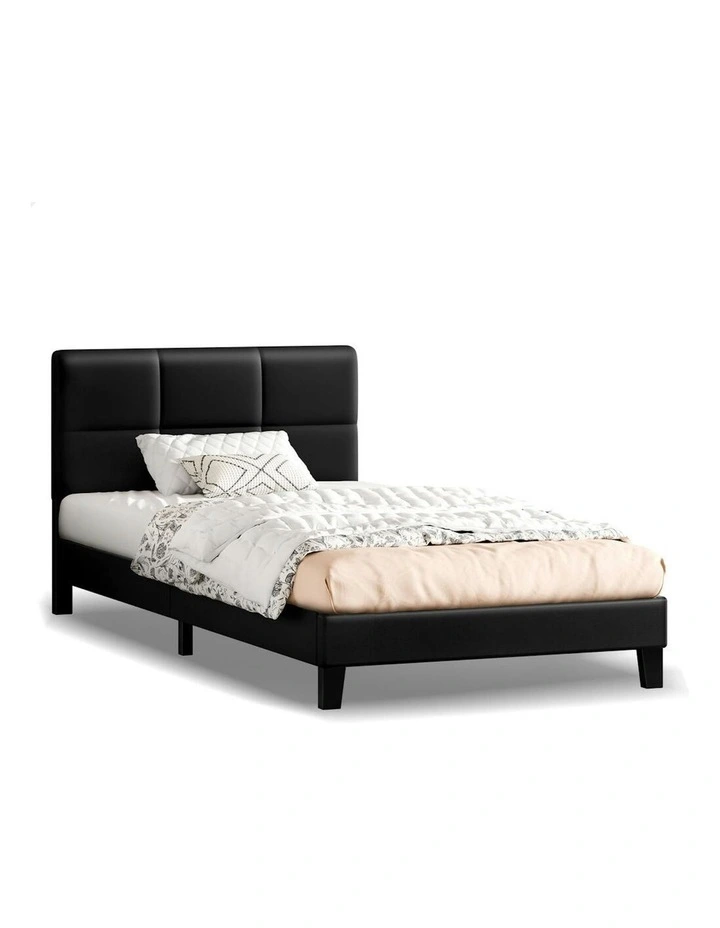 Single Size Bed Frame in Black image 1