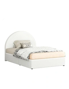 Single Size Bed Frame in White
