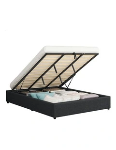 King Size Bed Frame in Charcoal