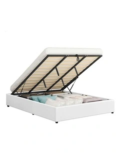 King Size Bed Frame in White