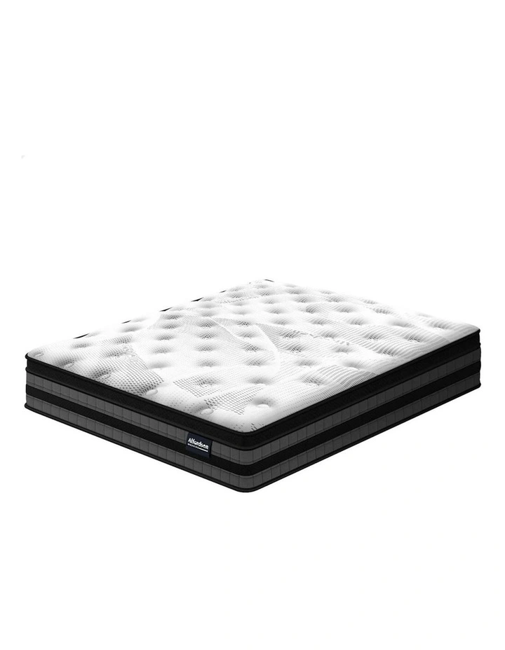 Bonnell Spring Euro Top Memory Foam Mattress Double in Multi image 1