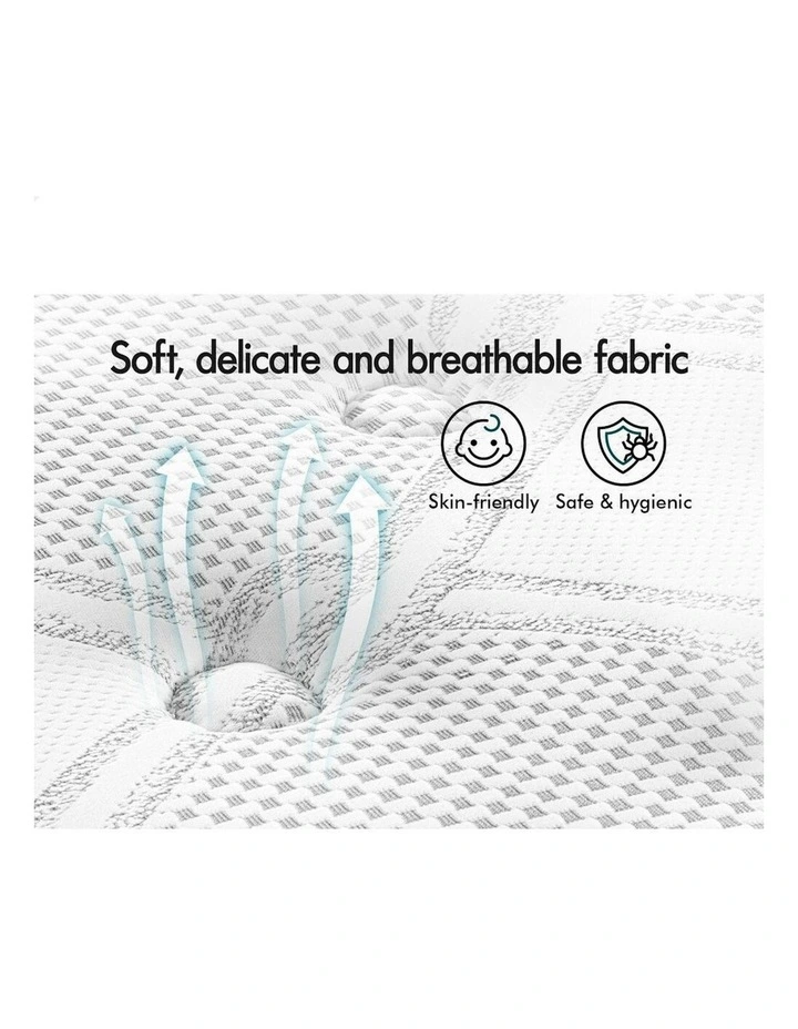 Bonnell Spring Mattress King Double-Sided 26cm in Multi image 4