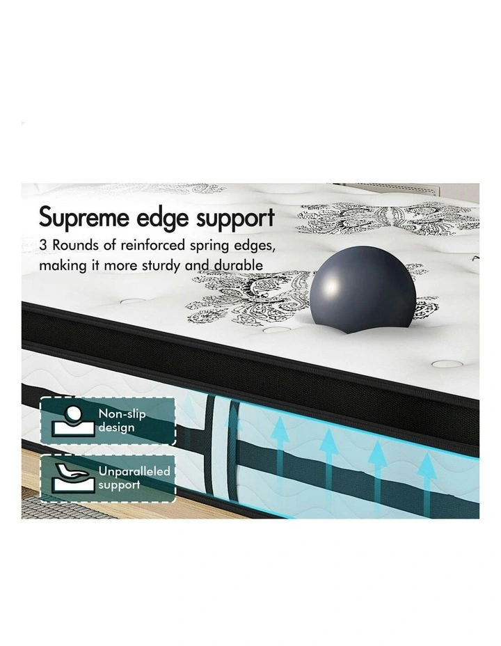 Bonnell Spring Mattress Single 22cm in Multi image 5