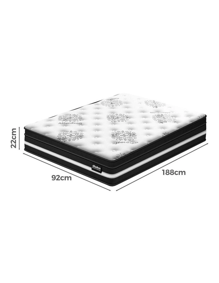 Bonnell Spring Mattress Single 22cm in Multi image 5