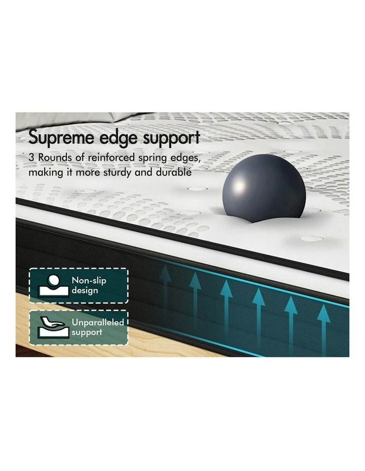 Bonnell Spring Mattress Double 18cm in Multi image 6