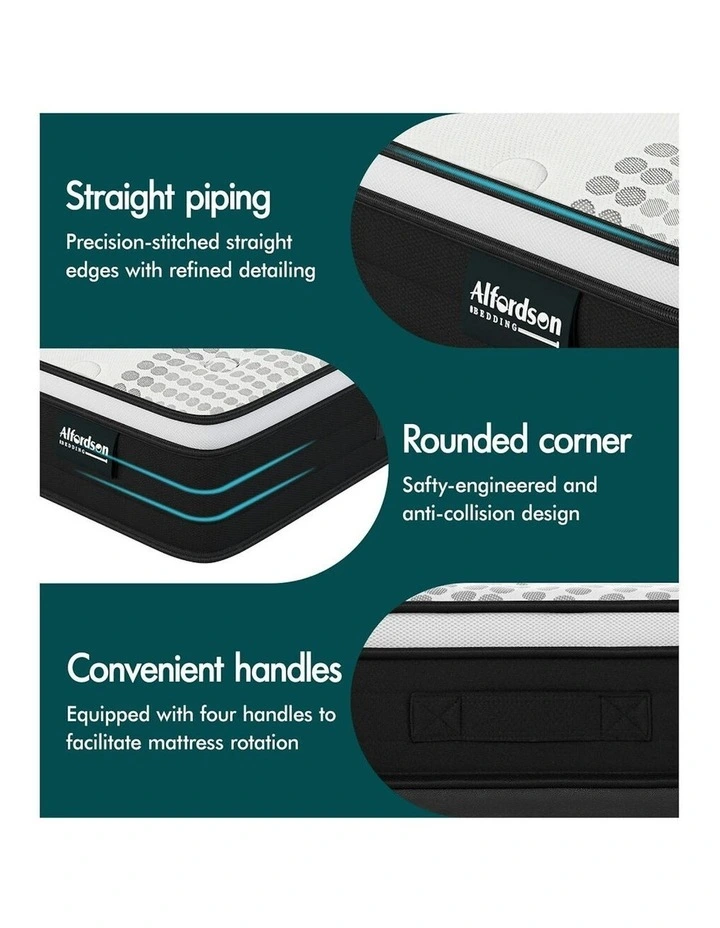 Bonnell Spring Mattress Double 18cm in Multi image 7