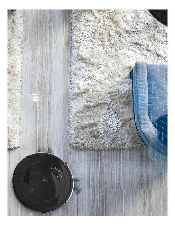 ZX1000 Intelligent Robotic Vacuum in Black image 3